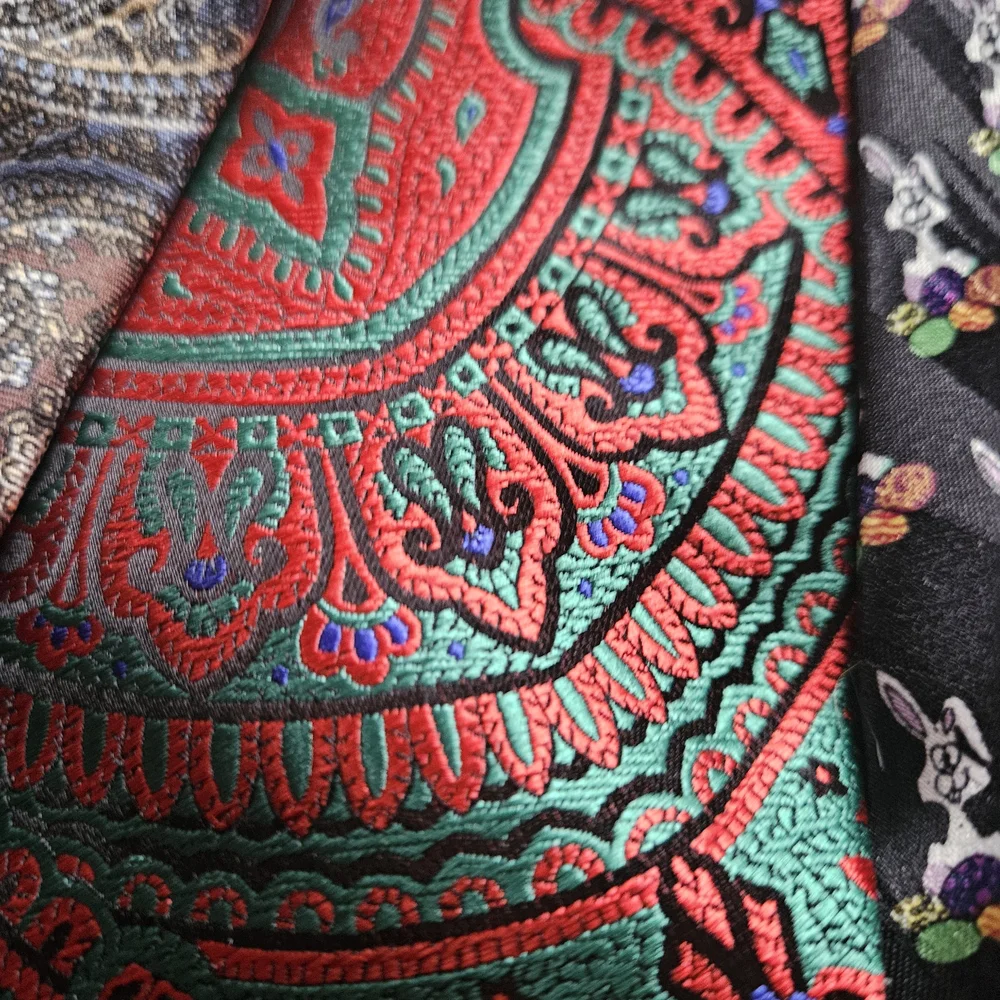 Dior Multicolor Paisley and Floral Ties Collection - Picture 3 of 5